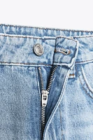 Z1975 WIDE LEG MID-RISE JEANS WITH SIDE SEAMS