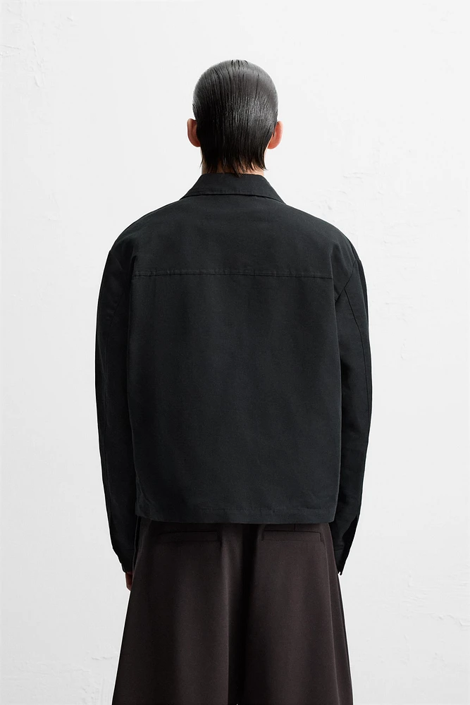 SURCHEMISE COTON - LIN