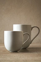 WHITE PORCELAIN MUG