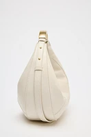 SAC OVALE ANSE MÉTALLIQUE