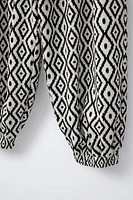 PANTALON BALLON TEXTURÉ IMPRIMÉ