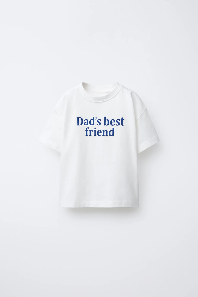 T-SHIRT IMPRIMÉ INSCRIPTION