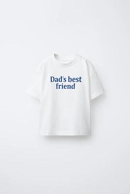 T-SHIRT IMPRIMÉ INSCRIPTION