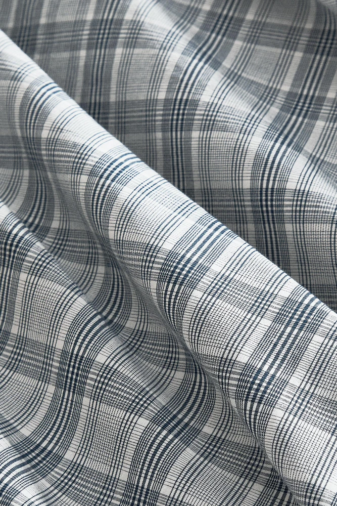 CHECK DUVET COVER