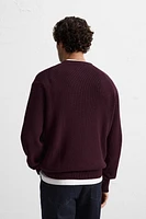 PURL KNIT SWEATER