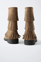 FRINGE BOOTS