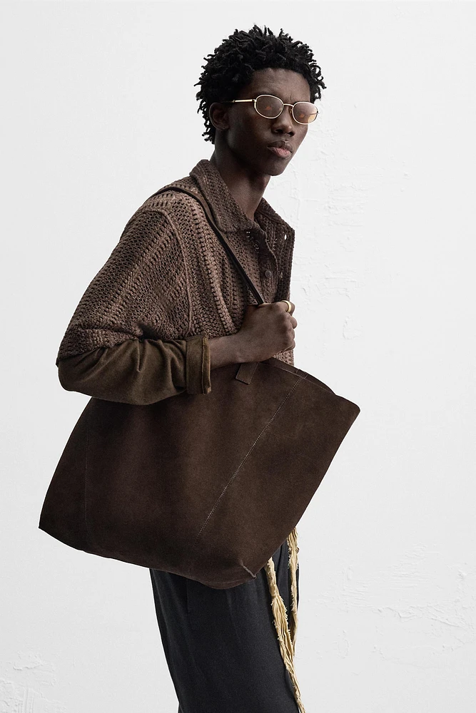 SAC SHOPPER EN CUIR
