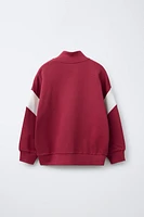 SWEAT ZIPPÉ SPORTY