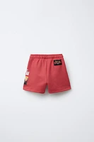 Lightning McQueen CARS © DISNEY PRINT FLEECE SHORTS