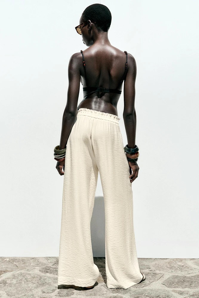 FLOWY WIDE LEG PANTS