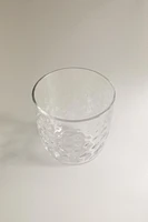 RAISED DESIGN TUMBLER