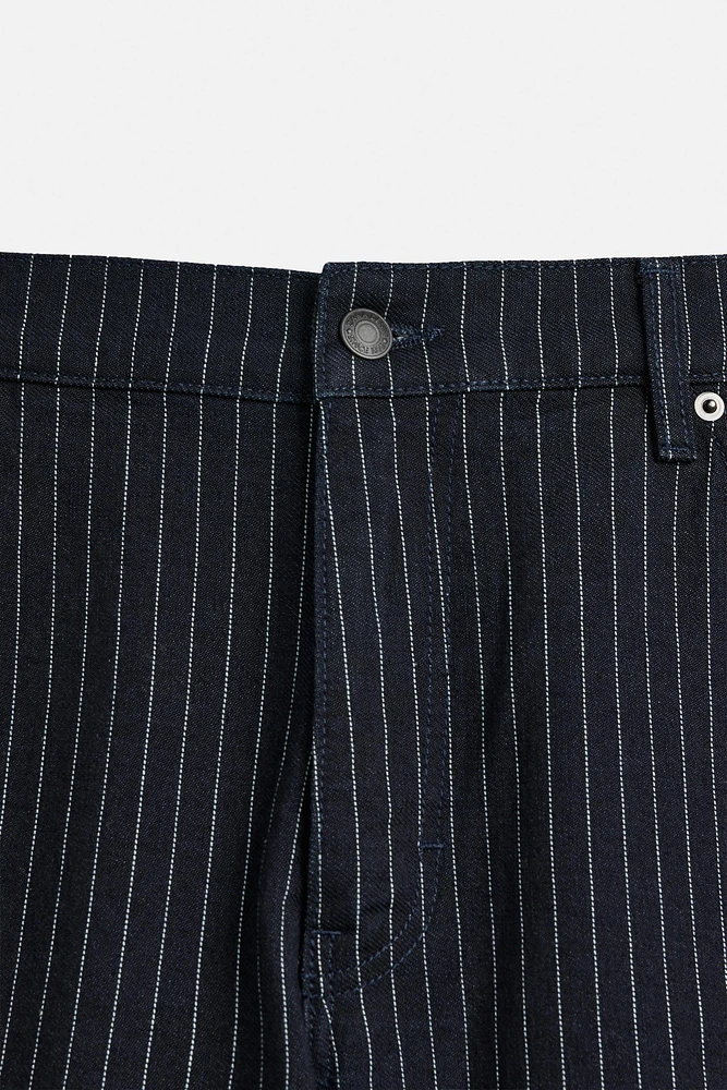 STRIPED RELAXED FIT PANTS