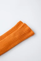 CHAUSSETTES MONTANTES CÔTELÉES