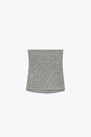 TOP BUSTIER BOUCLÉ