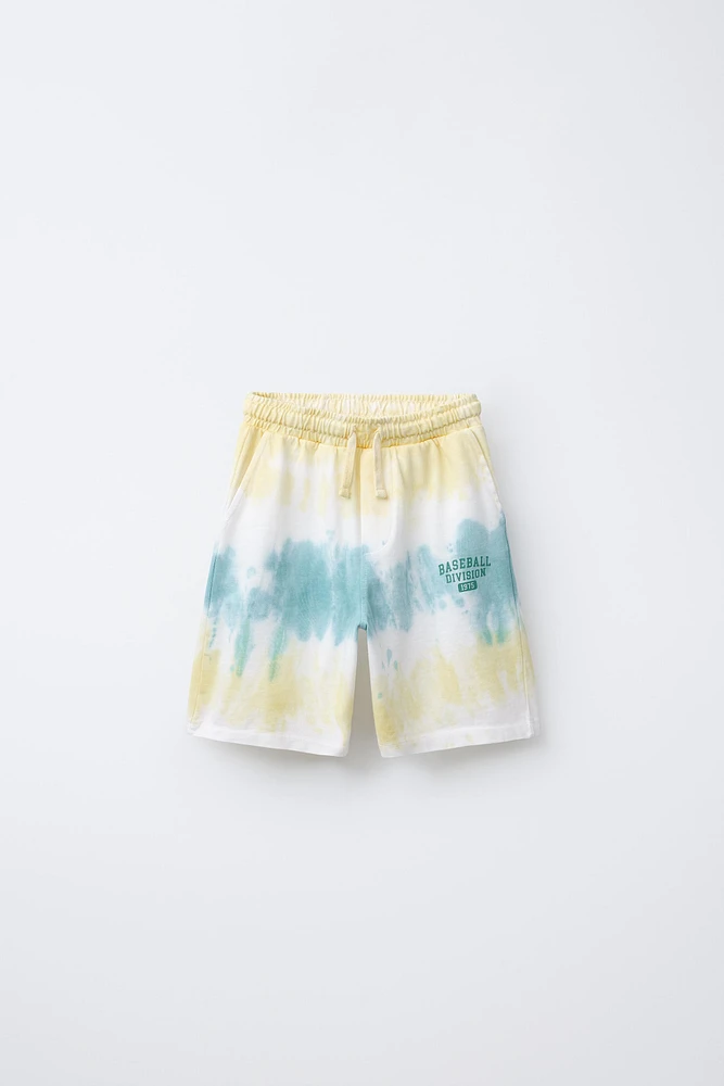 BERMUDA DE JOGGING TIE DYE