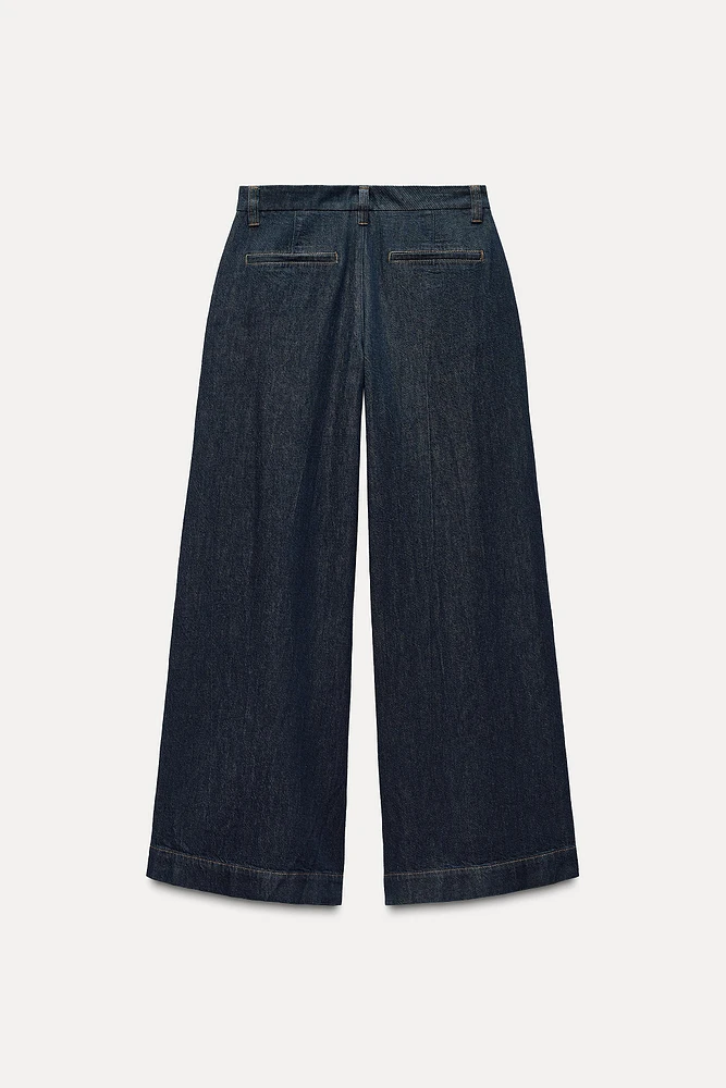 MID WAIST DARTED Z1975 WIDE LEG JEANS