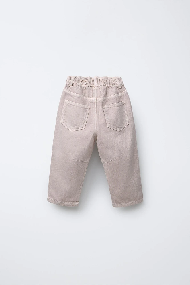 TWILL BALLOON PANTS