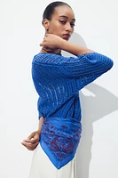 FRENCH SLEEVE KNIT TOP