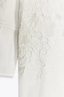 ZW COLLECTION EMBROIDERED SHORT DRESS