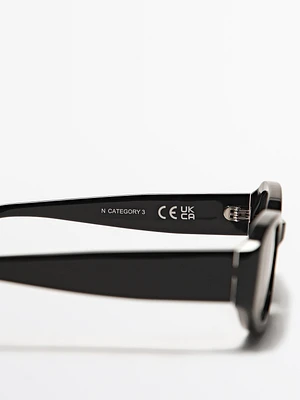 Small oval sunglasses