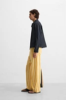 VESTE EN DENIM À CHEVRONS
