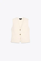 GILET STRUCTURE MAILLE