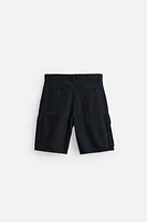 BERMUDA CARGO EN COTON - LYOCELL