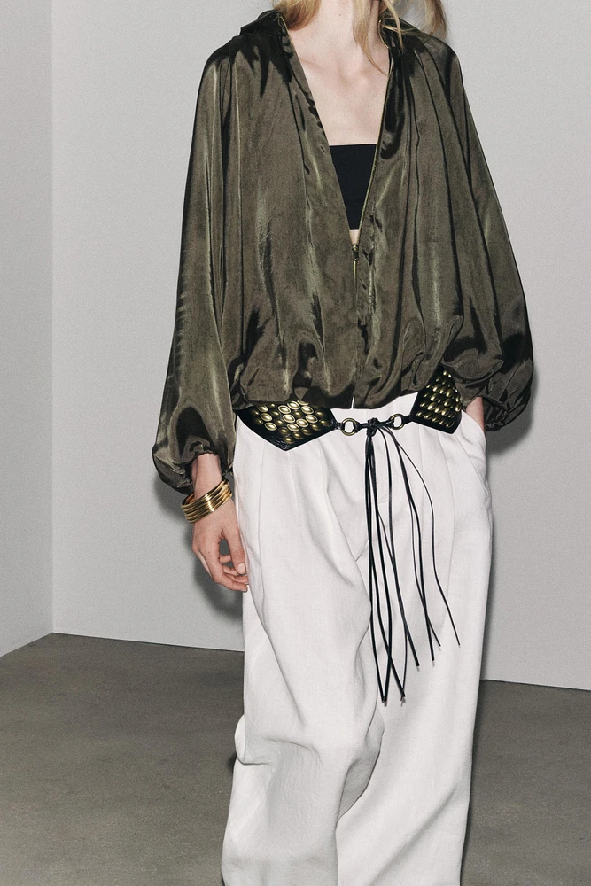 PUFFED BOMBER JACKET ZW COLLECTION
