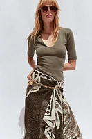 WASHED COTTON SHIRT