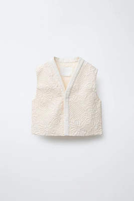 GILET EN CROCHET
