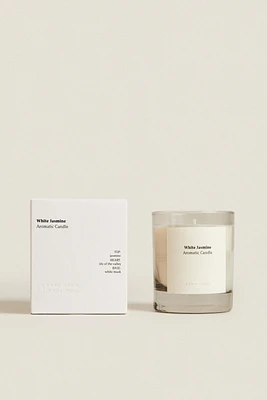 G) BOUGIE PARFUMÉE WHITE JASMINE