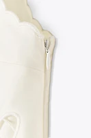 ZW COLLECTION EMBROIDERED LINEN DRESS