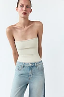 JEAN Z1975 WIDE LEG TAILLE NORMALE CONTRASTE