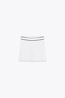 PLEATED SKORT