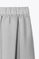 JUPE MIDI FLUIDE VOLUME