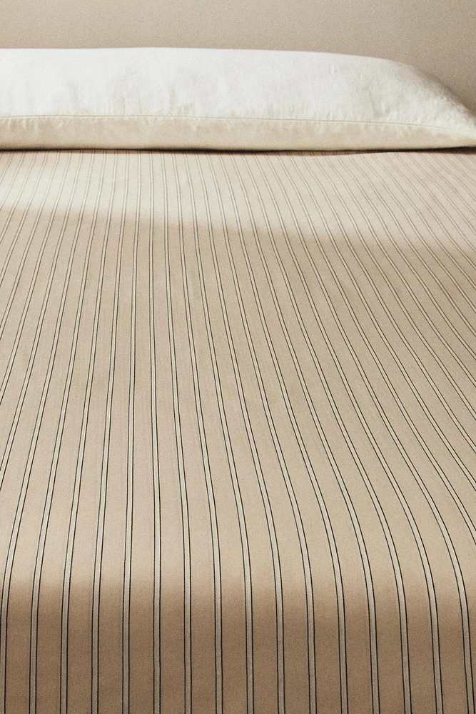 STRIPED DUVET COVER