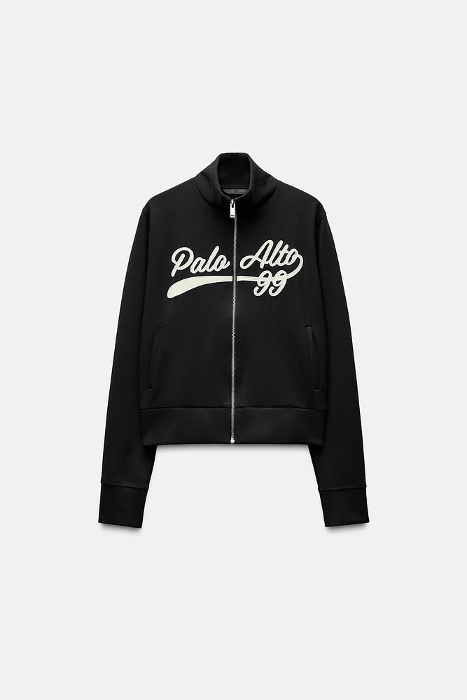 VESTE VARSITY BRODÉE