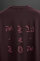 T-SHIRT PERFORÉ IMPRIMÉ