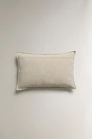 HOUSSE DE COUSSIN LIN SURPIQÛRE