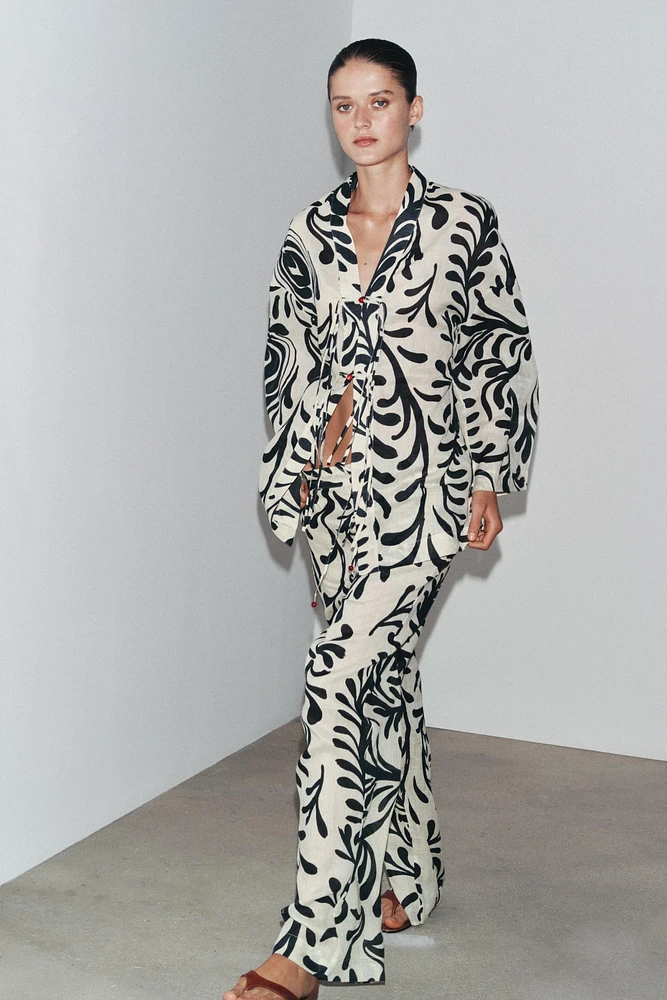 KIMONO IMPRIMÉ RAMIE ZW COLLECTION