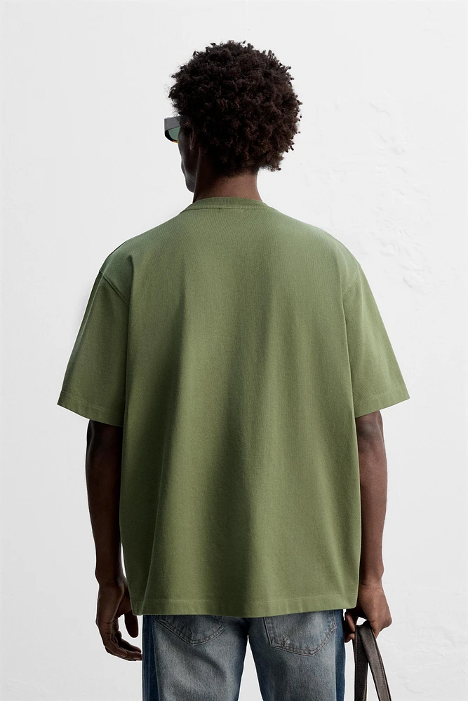 T-SHIRT HEAVY WEIGHT À MANCHES COURTES