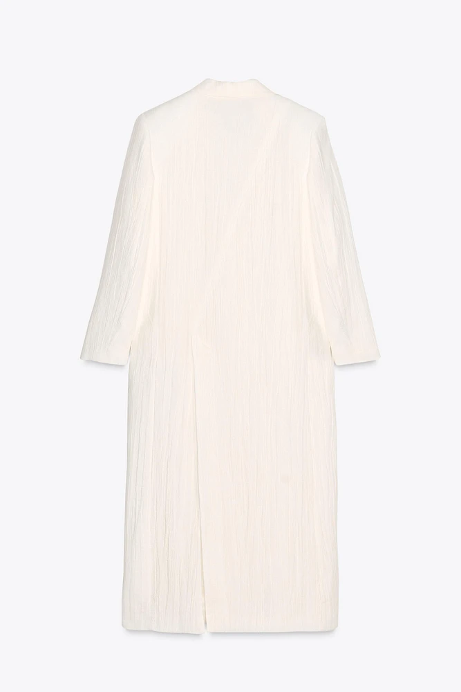 ZW COLLECTION LINEN FROCK COAT