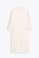 ZW COLLECTION LINEN FROCK COAT