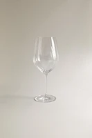 VERRE À VIN CRISTALLIN RELIEF