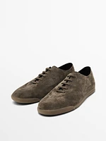 Soft split suede trainers - Limited Edition