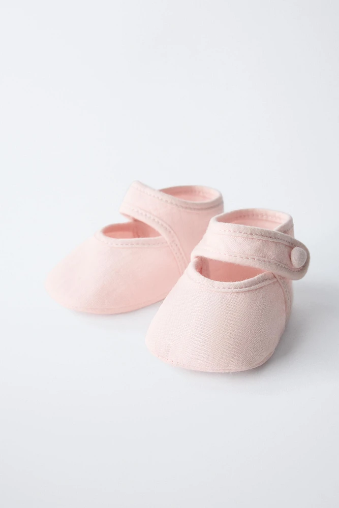 BALLERINES EN COTON