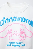 CINNAMOROLL © SANRIO RAISED GLITTER SWEATSHIRT
