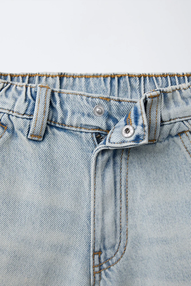 BERMUDA EN DENIM SLOUCHY