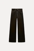 TRF HIGH RISE WIDE LEG JEANS