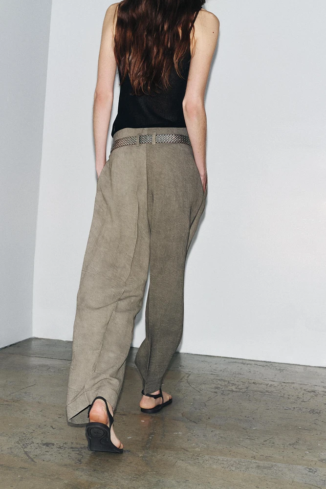 ZW COLLECTION PLEATED PANTS